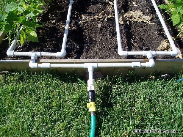 This Homemade Irrigation System