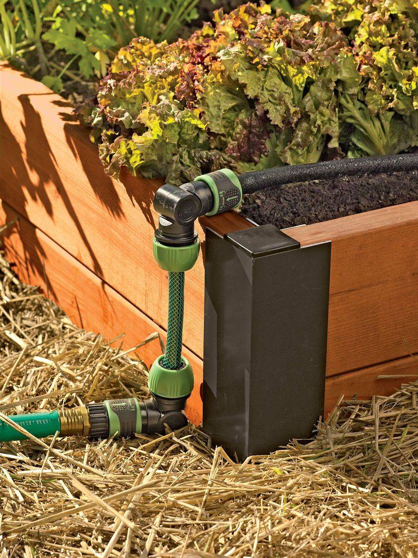 Raised Bed Drip Irrigation System Snipndrip Gardeners Supply