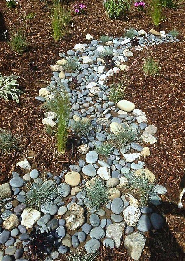 Dry River Rock Bed