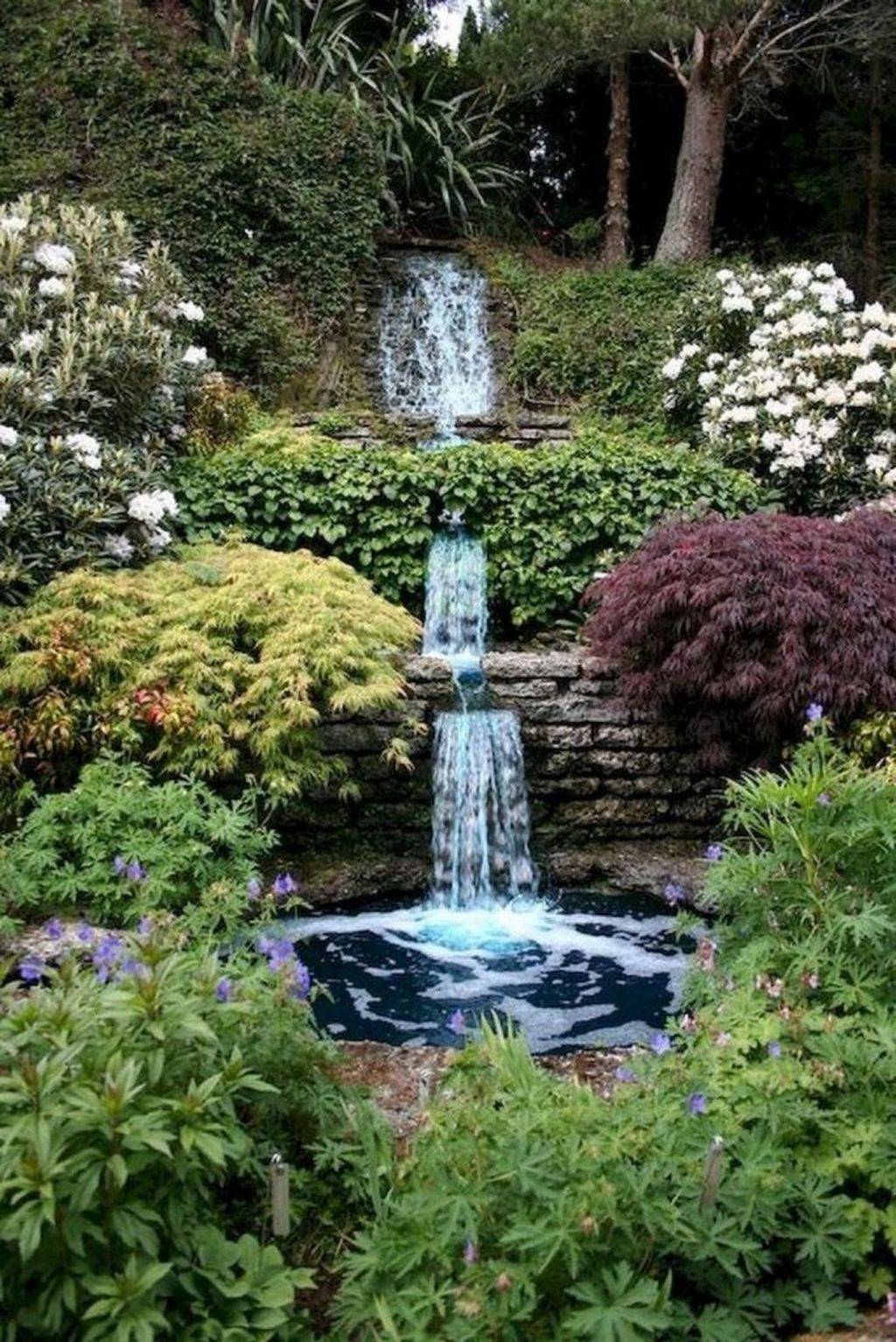 Easy Front Yard Landscaping Ideas Waterfalls