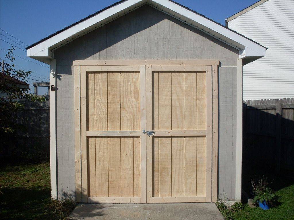Replacement Wooden Shed Doors