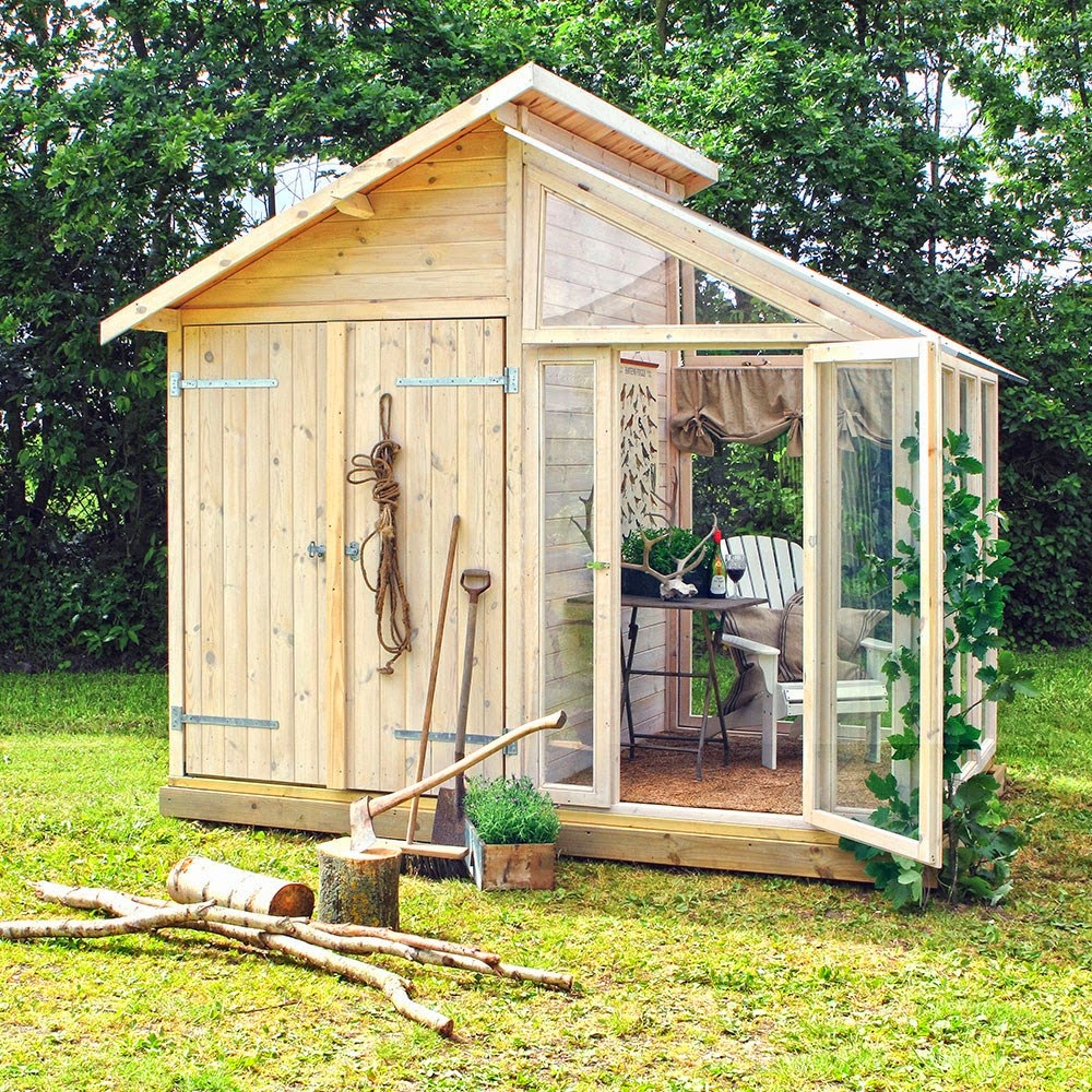 Octagonal Wooden Greenhouse