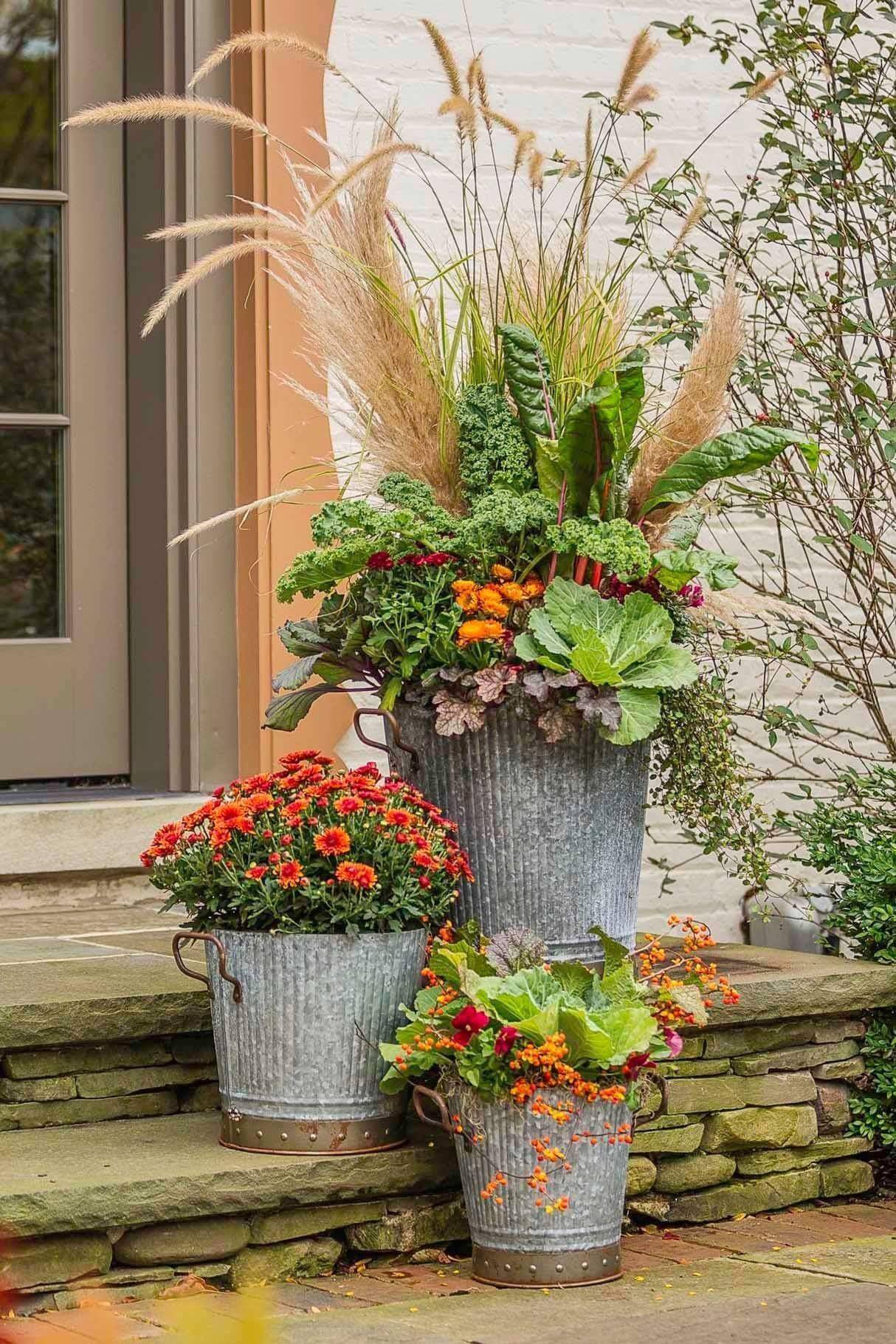 Fabulous Fall Flower Containers