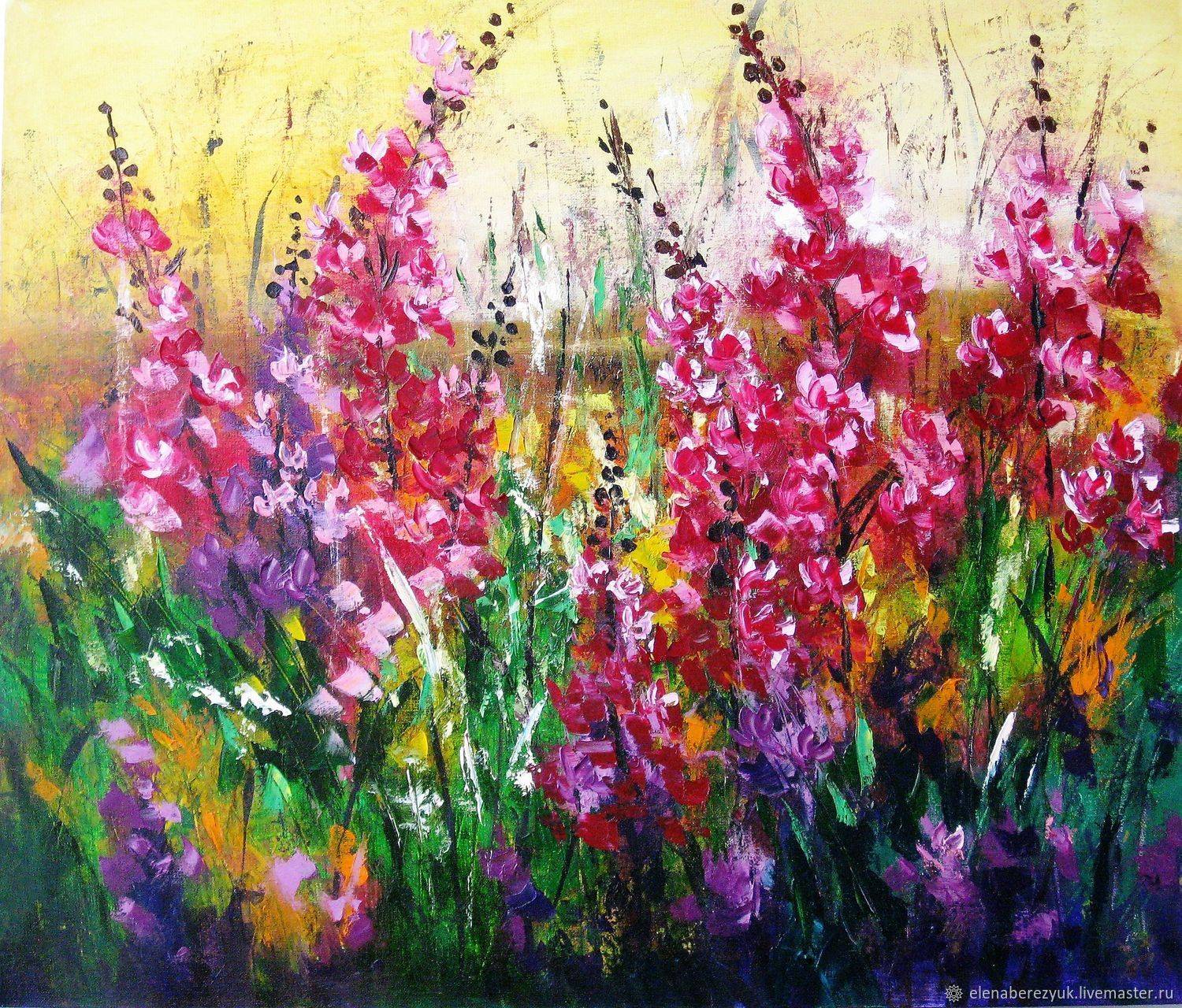 Front Porch And Flower Gardens Painting