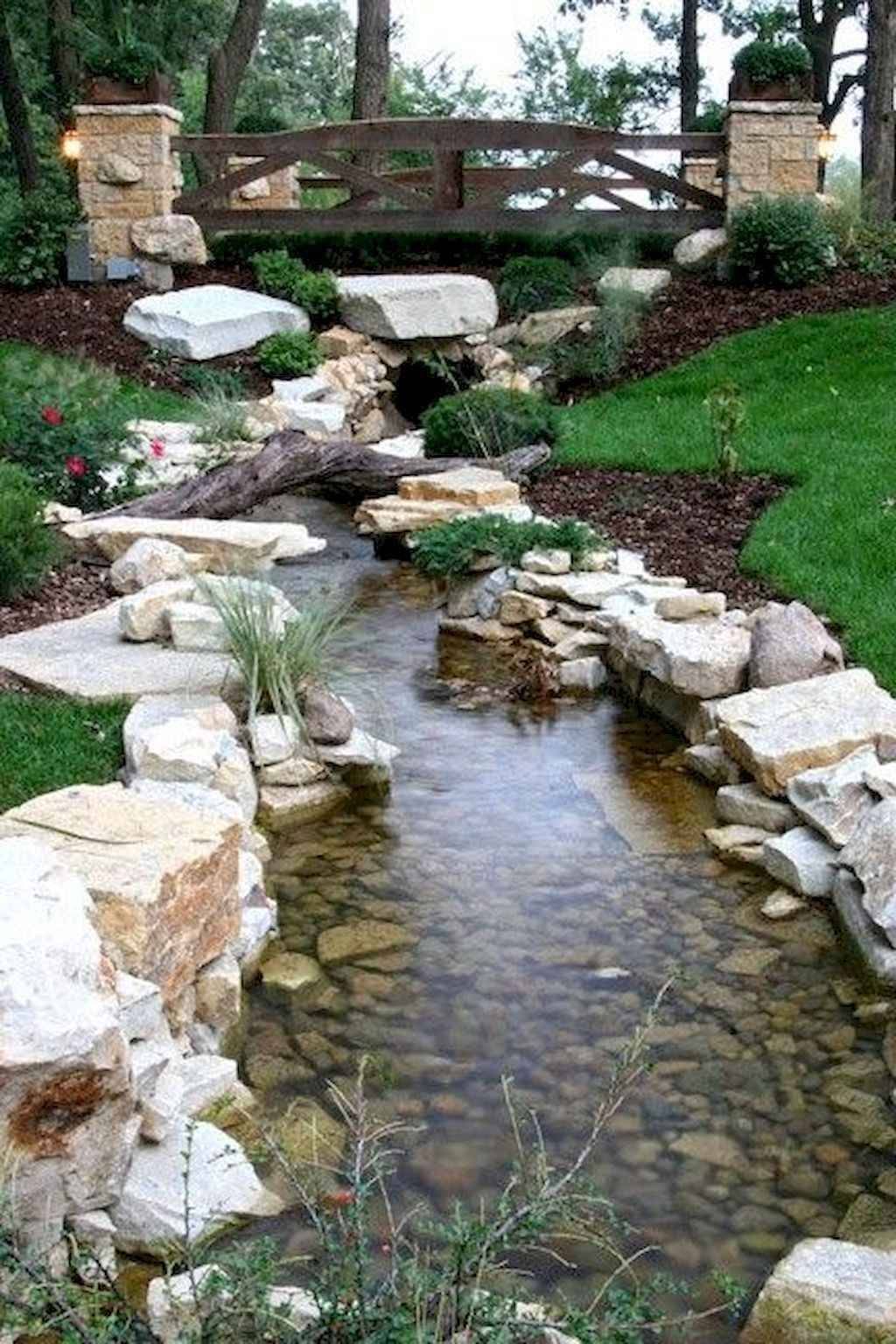 Dry Stream Idea Outdoor Gardens Design