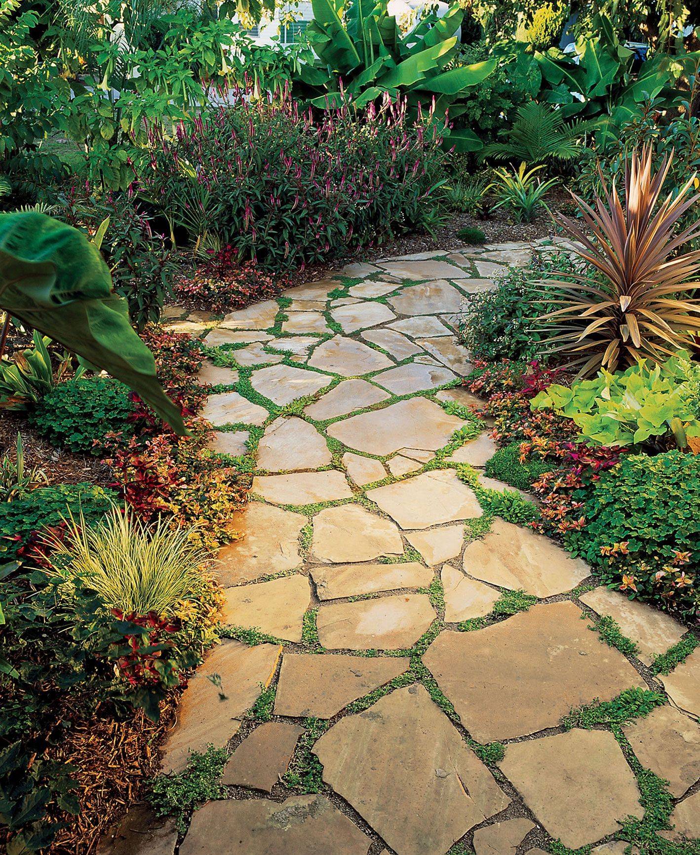 Mesmerizing Garden Stone Path