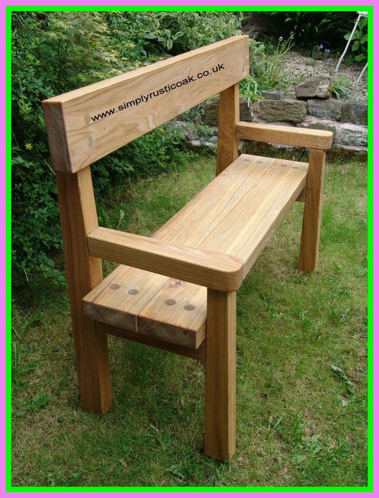 Rustic Wood Outdoor Bench Abodeacious