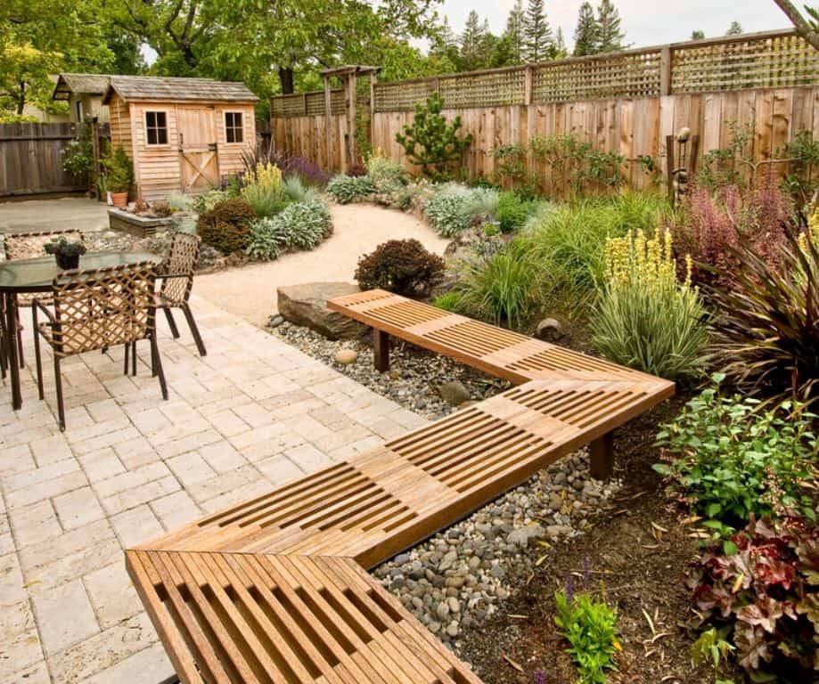 Simple Garden Bench