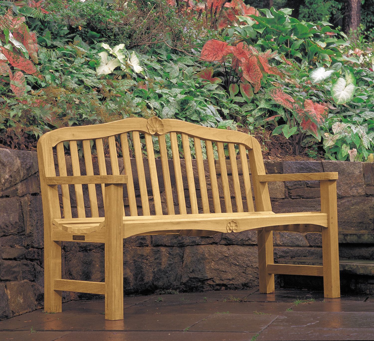 The Whitby Teak Garden Bench Garden Furniture Hunters