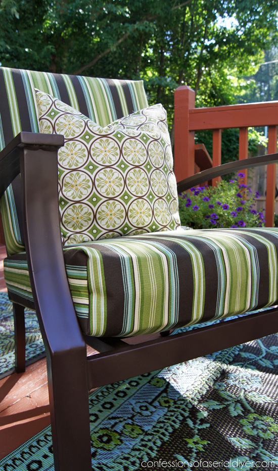 Welsh Meadow Water Resistant Garden Cushion Seat Pads By Celina Digby