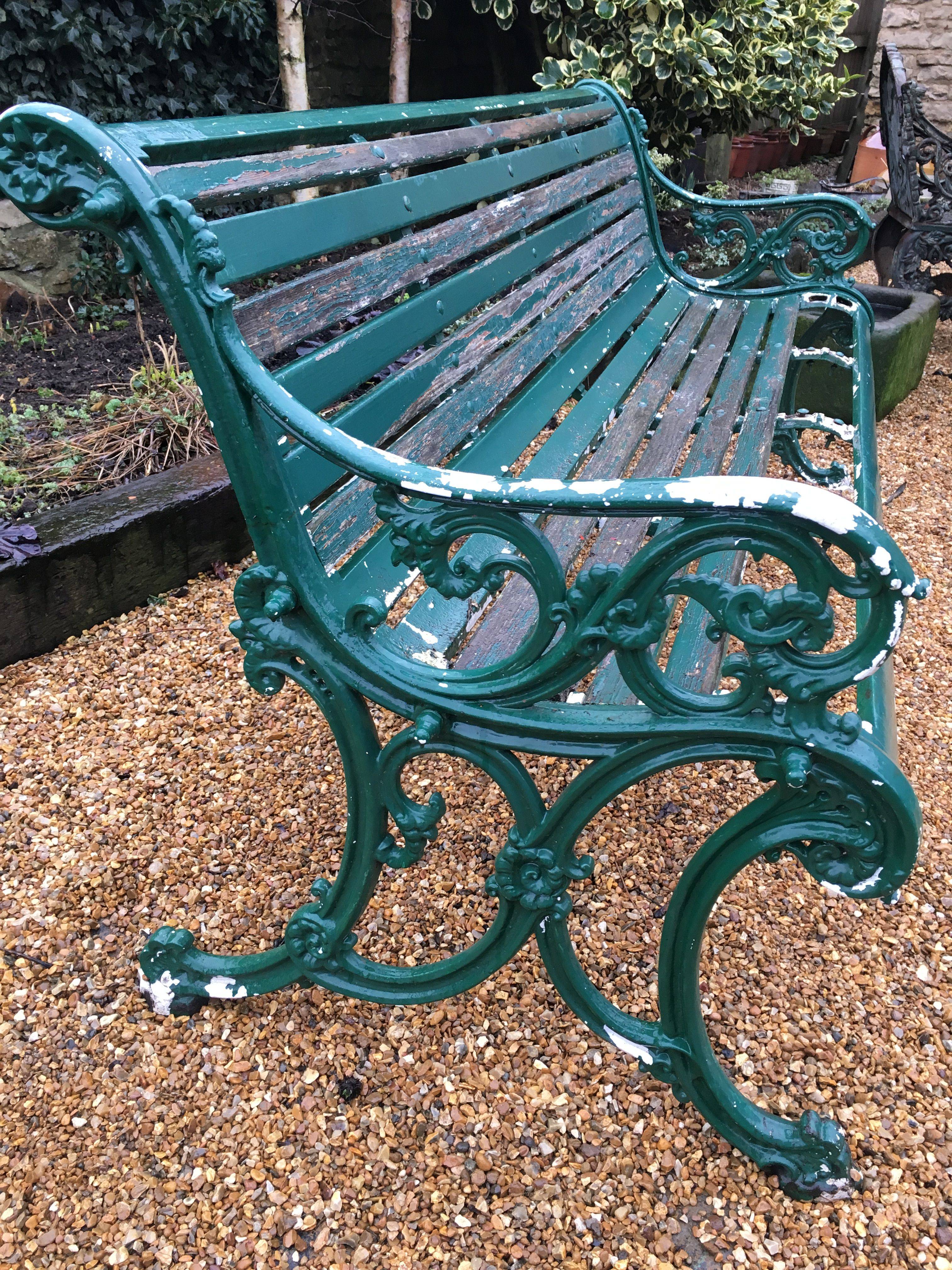 Cast Iron Garden Bench Restoration Bench