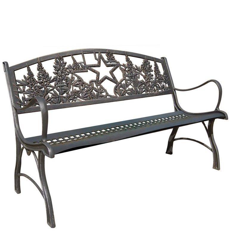 Blue Colourful Garden Benches