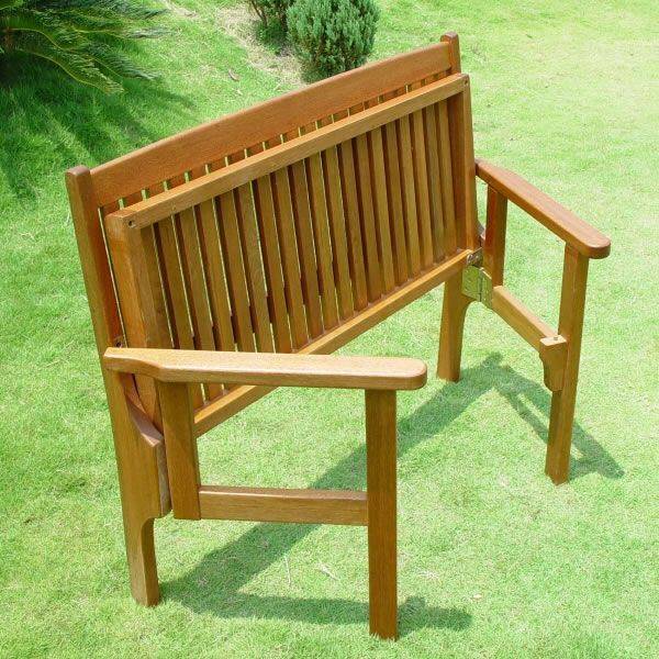 Ecofriendly Folding Natural Bamboo Bench