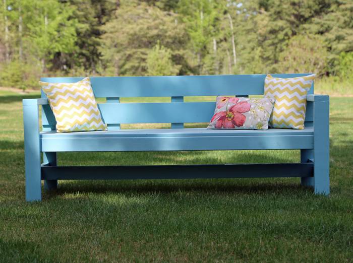 Easy Diy Wood Garden Bench Designs