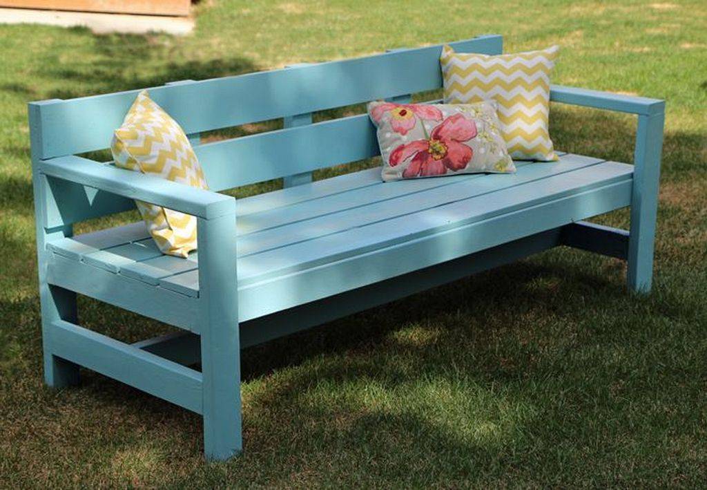 Fisher White Jasmine Metal Garden Bench