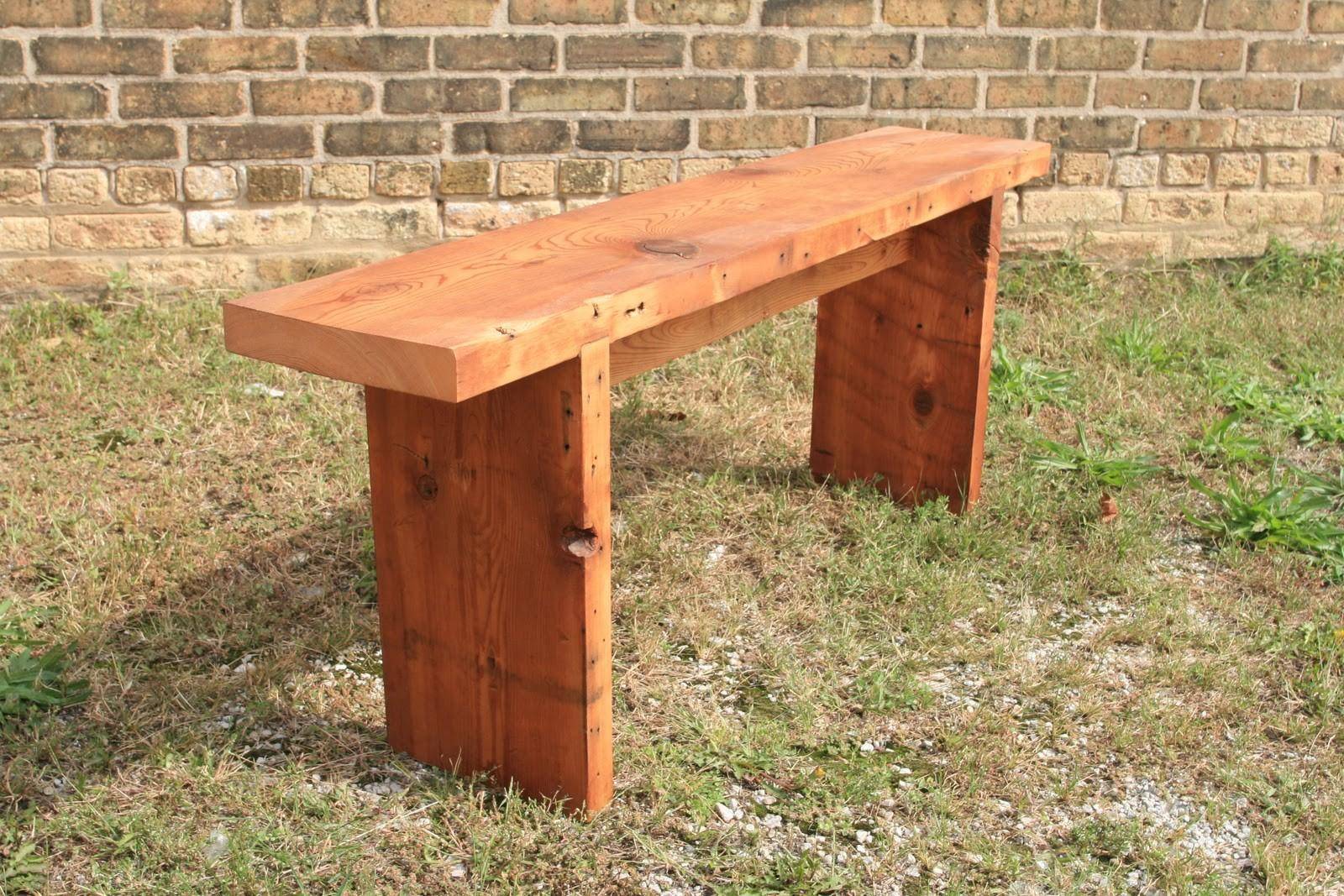 Easy Homemade Garden Bench Youtube