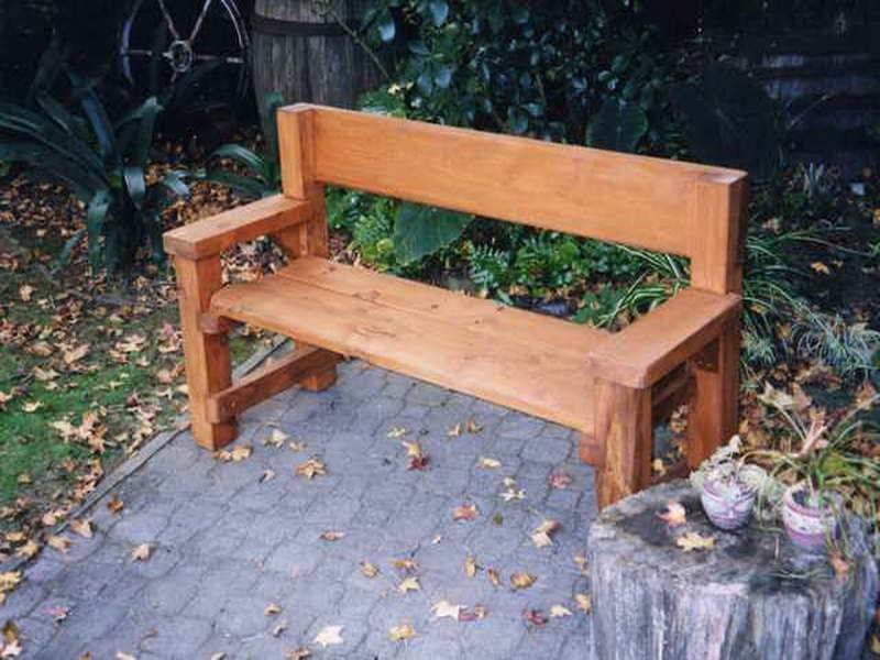 Easy Diy Wood Garden Bench Designs