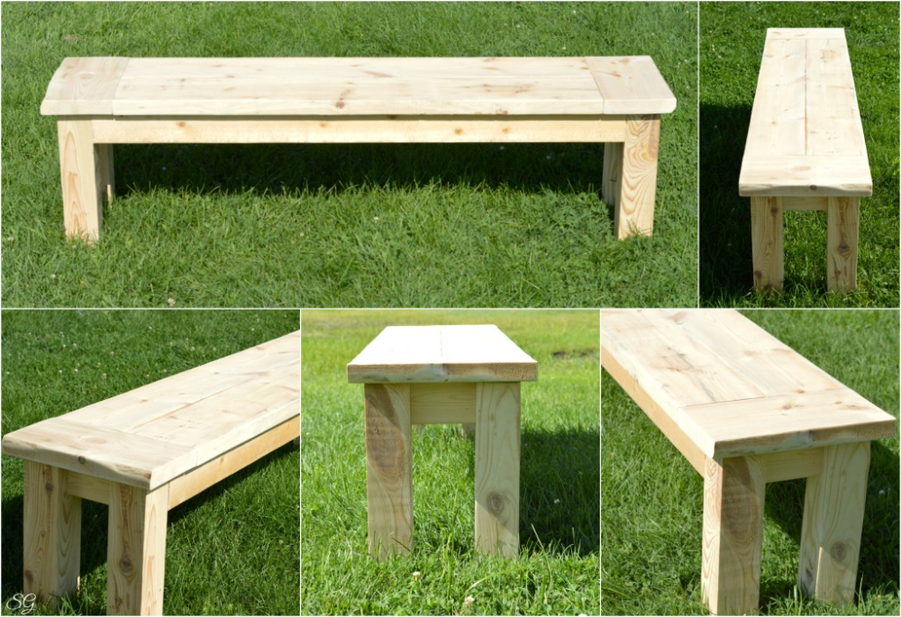 Diy Outdoor Bench