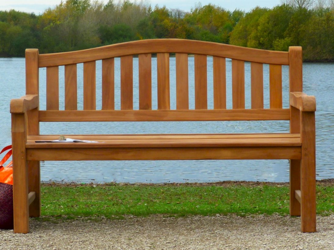 Teak Outdoor Glider Benches