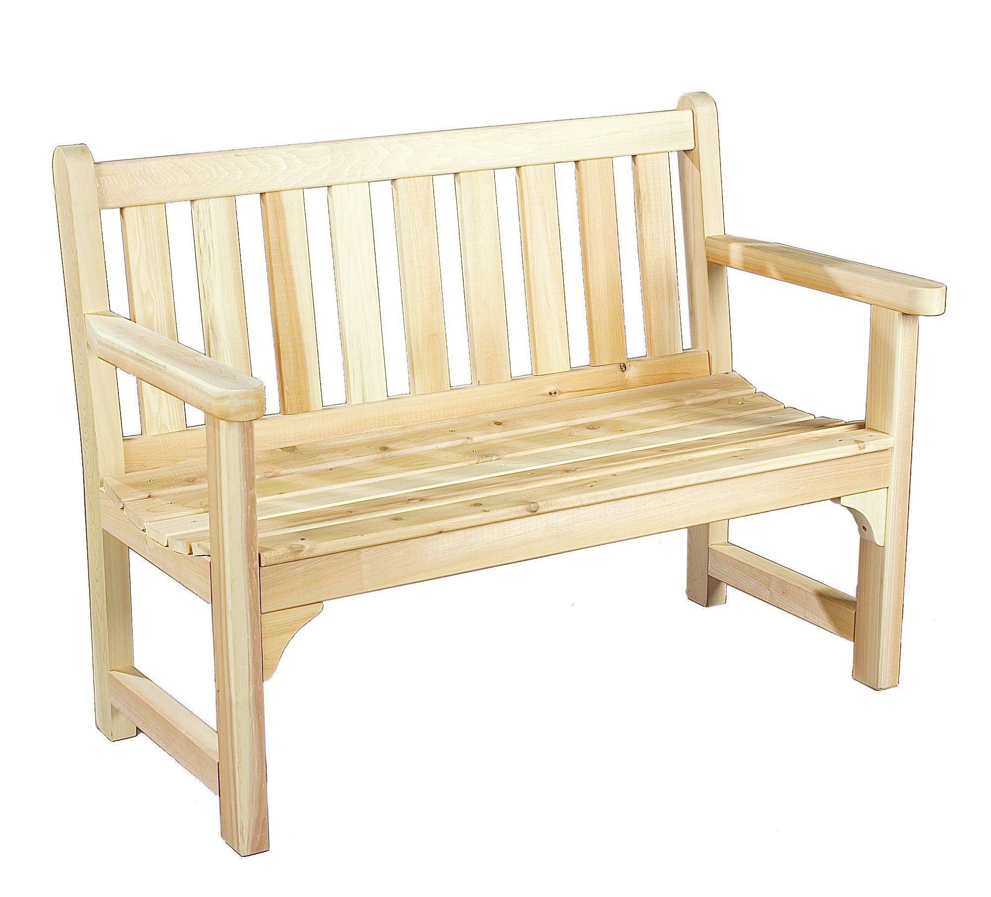 Ft English Style Garden Bench Woodworking Plansinstructions