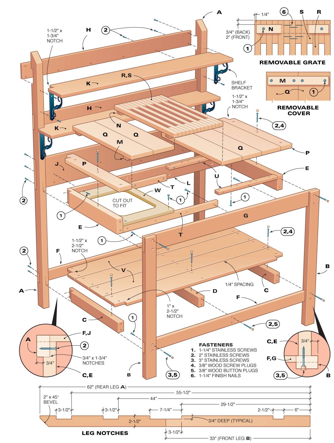 Woodworking Bench Simple Workbench Plans