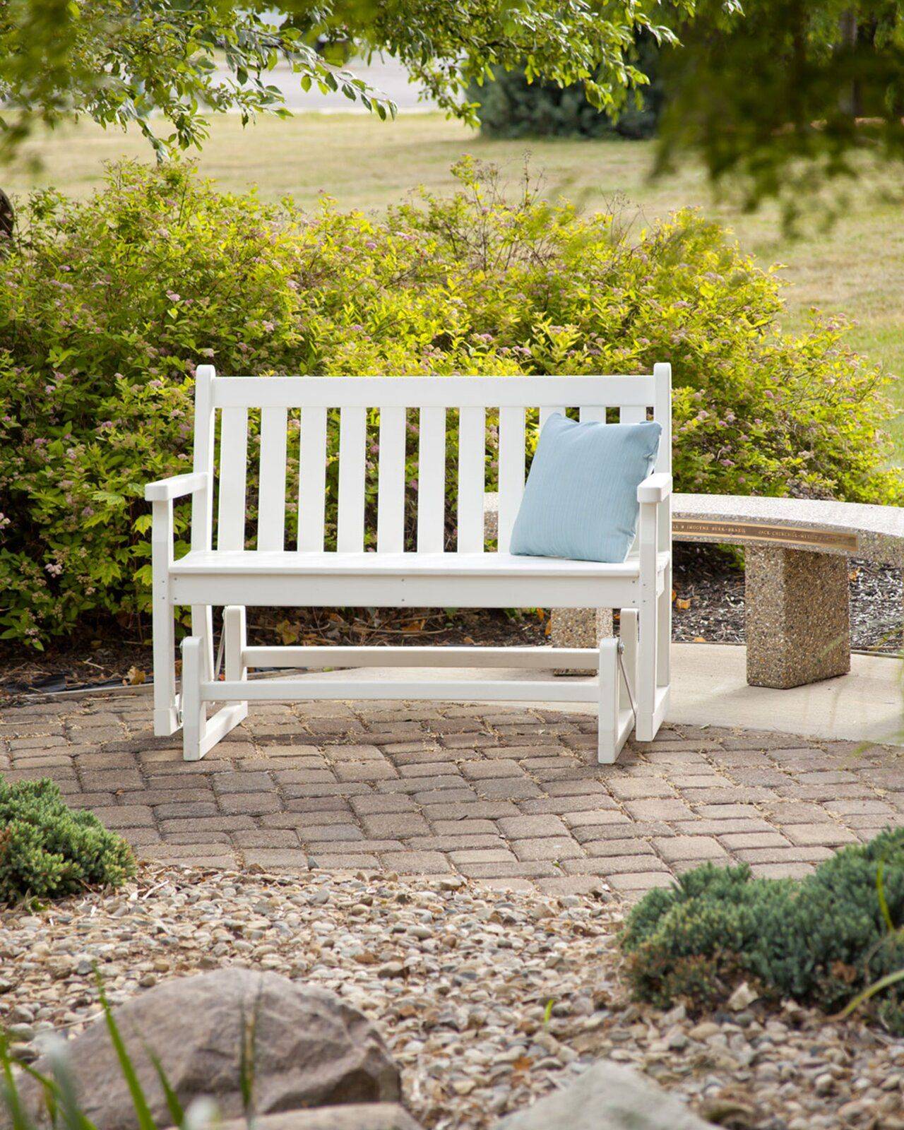 Yellow Pine Traditional English Garden Bench