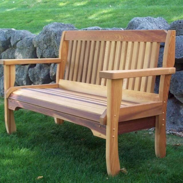 Russell Jensens Japanese Garden Bench Finewoodworking