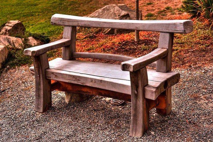 Traditional Garden Plastic Glider Bench