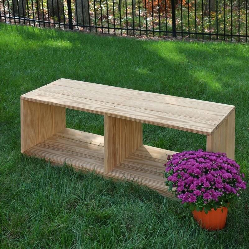 Curvedback Outdoor Wood Gallon