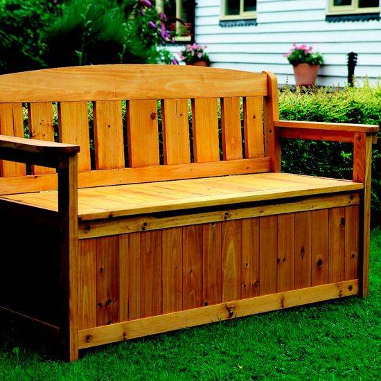 Outdoor Storage Bench Waterproof Home Design Ideas