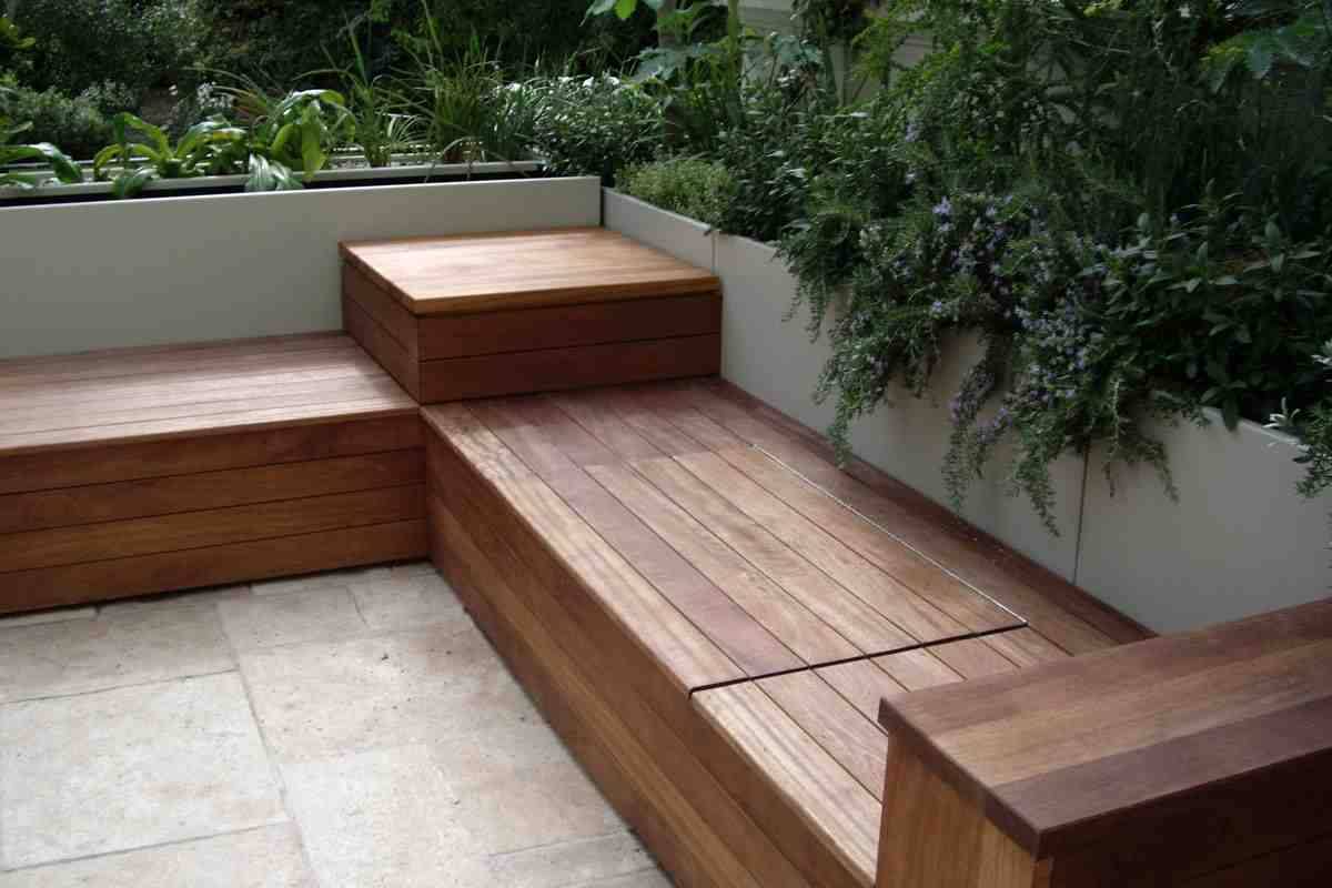 Homemade Storage Furniture Patio Amazing Outdoor Benches