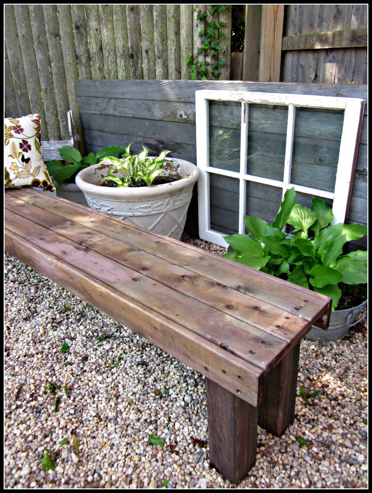 Diy Garden Bench