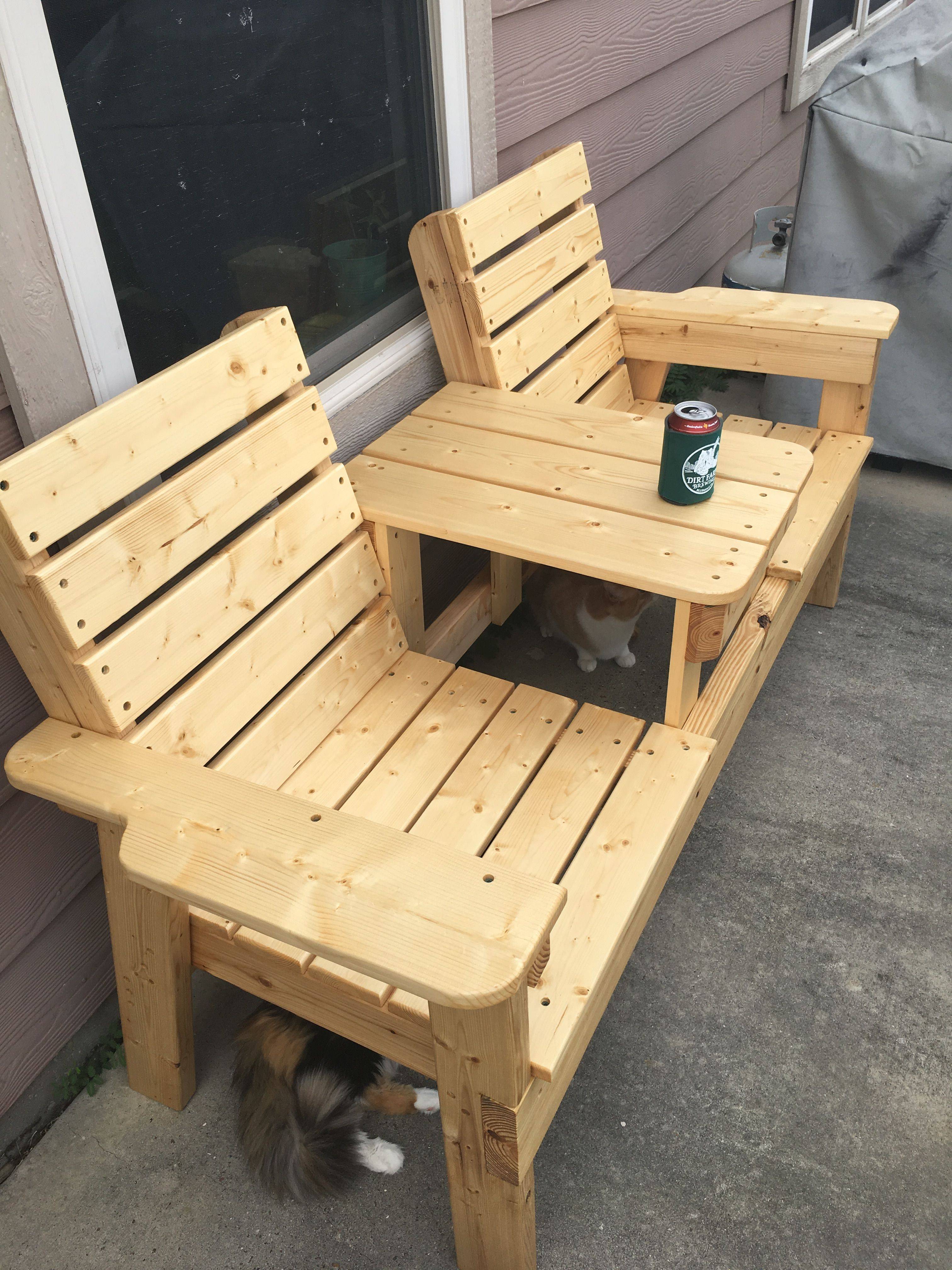 A Quick Easy And Inexpensive Garden Bench