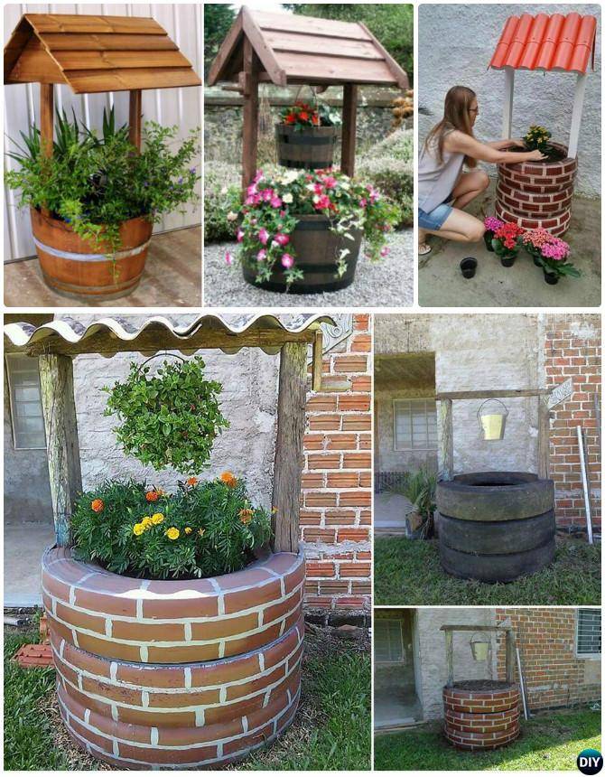 Wonderful Diy Used Tire Planters