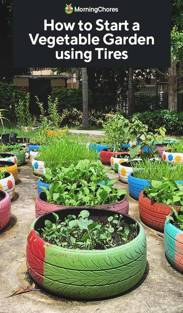 Creative Diy Tire Container Gardening Ideas Container Plants