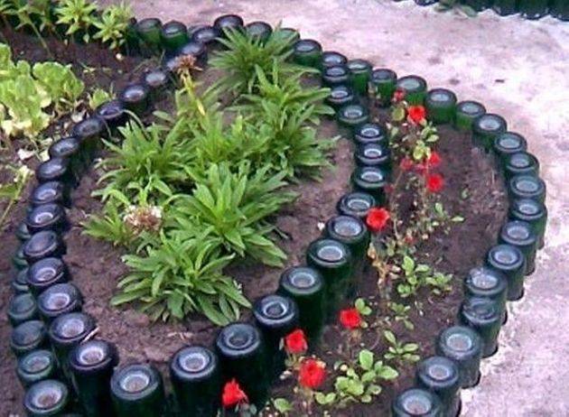 Glass Bottle Garden