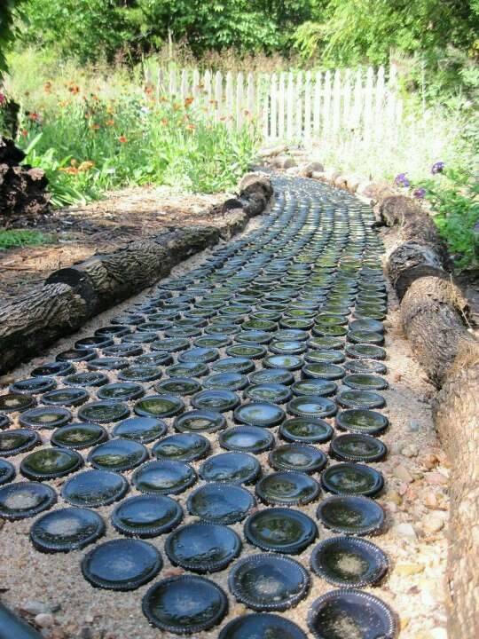 18 Beer Bottle Garden Edging Ideas Worth to Check SharonSable