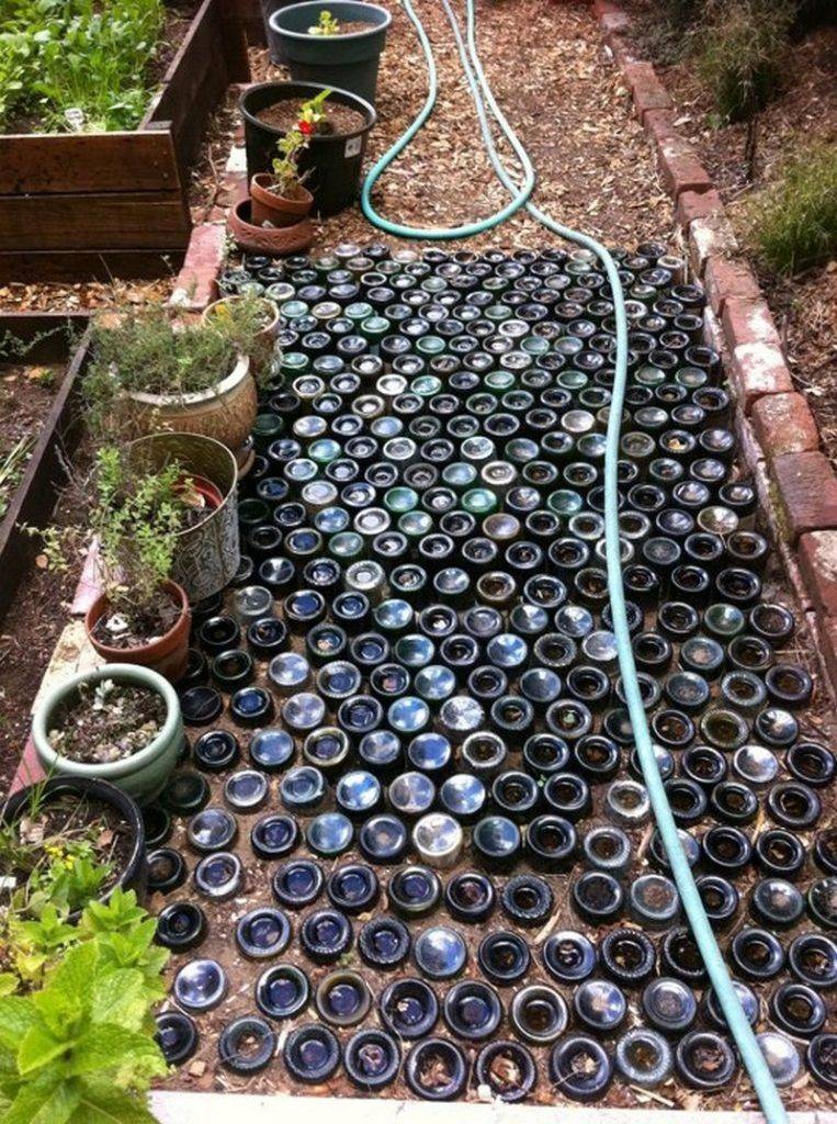 Bottle Garden Edging Cottage