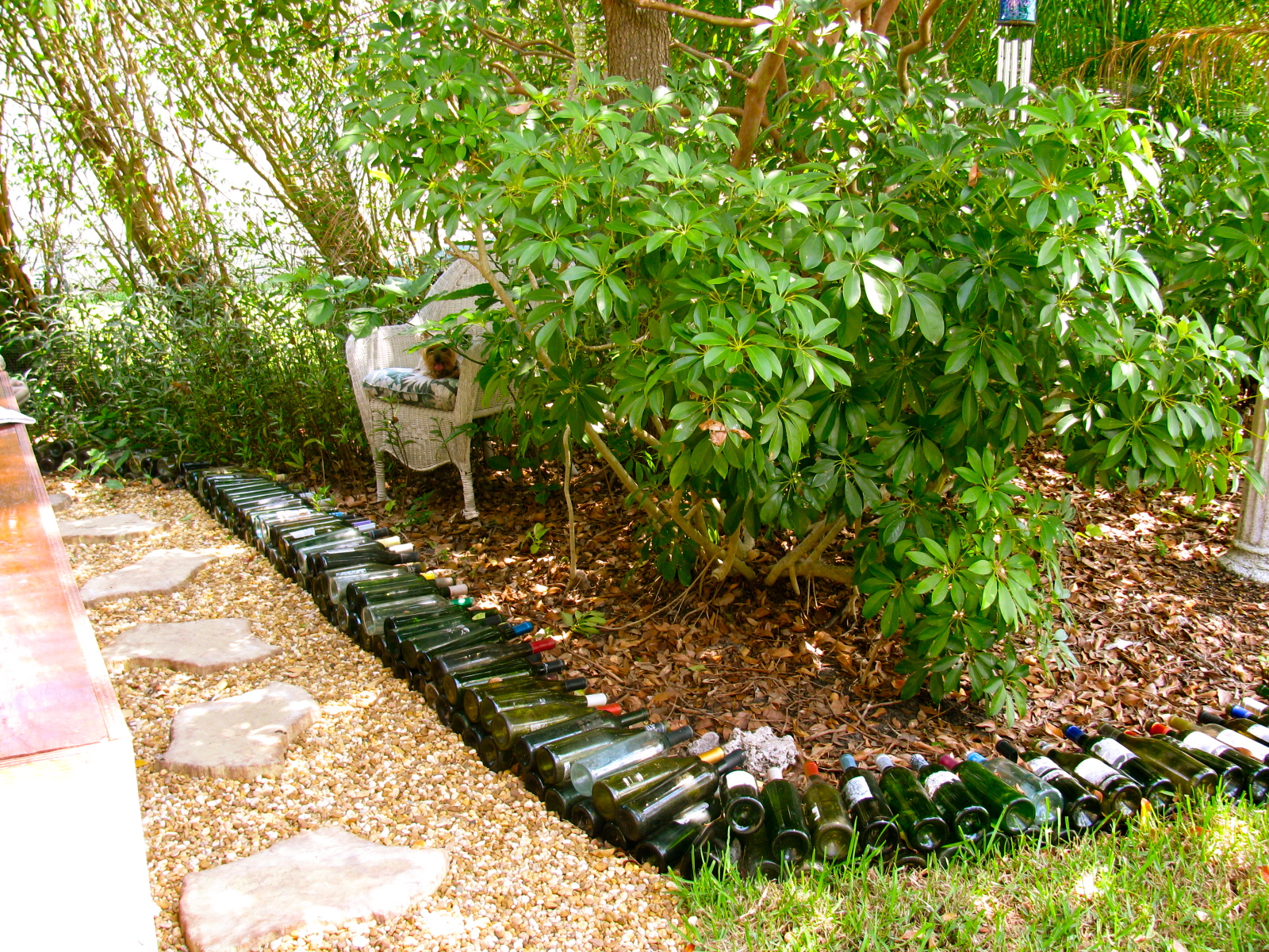 18 Beer Bottle Garden Edging Ideas Worth to Check SharonSable
