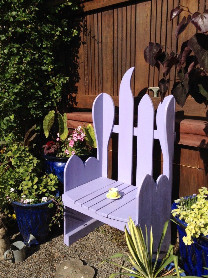 Whimsical Garden Bench