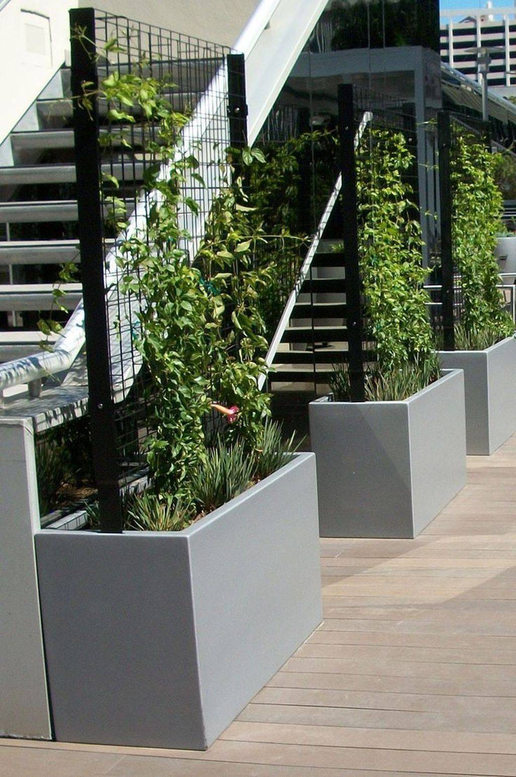 Fence Planter Boxes