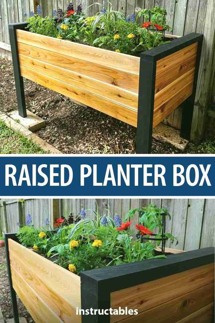 Amazing Diy Raised Planter Box Ideas Soil Seed