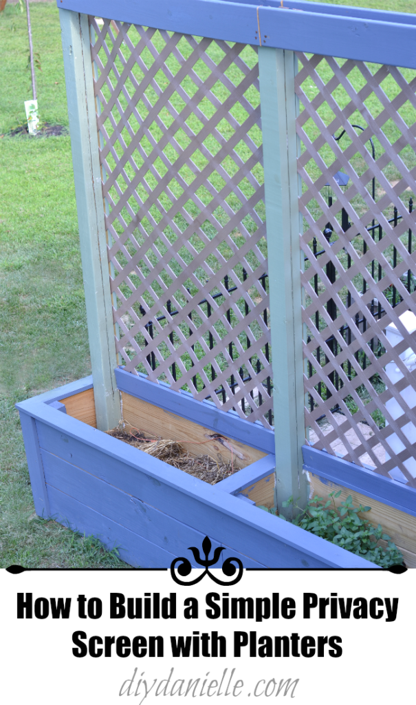 Planter Box Trellis