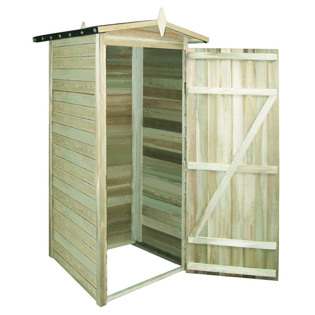 Medium Portable Wooden Outdoor Garden Cabinet