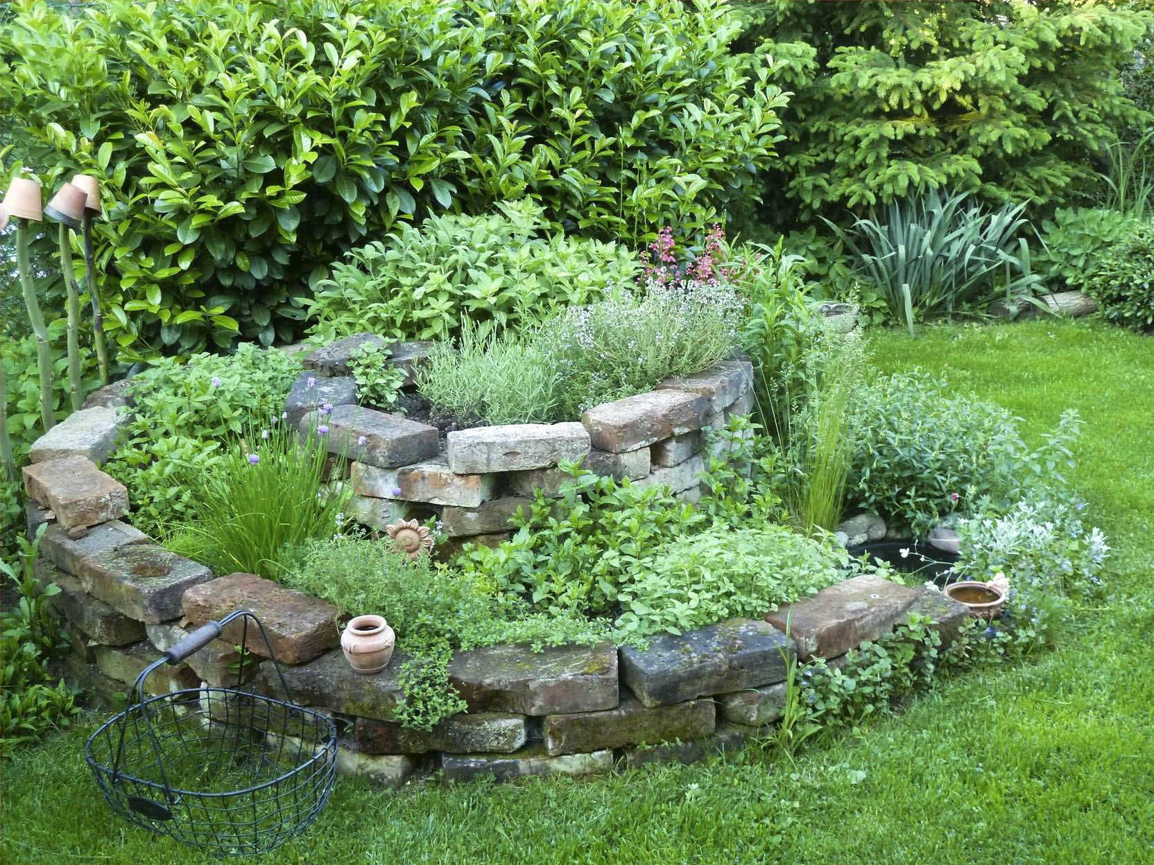 Diy Herb Spiral Garden Pictures