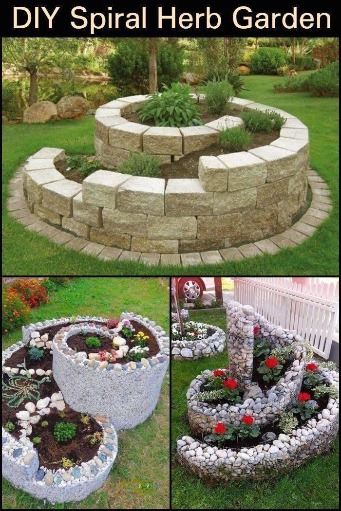 Diy Herb Spiral Garden Pictures