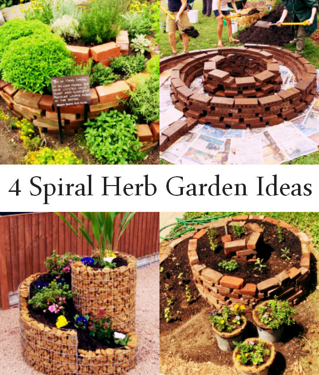 A Spiral Herb Garden