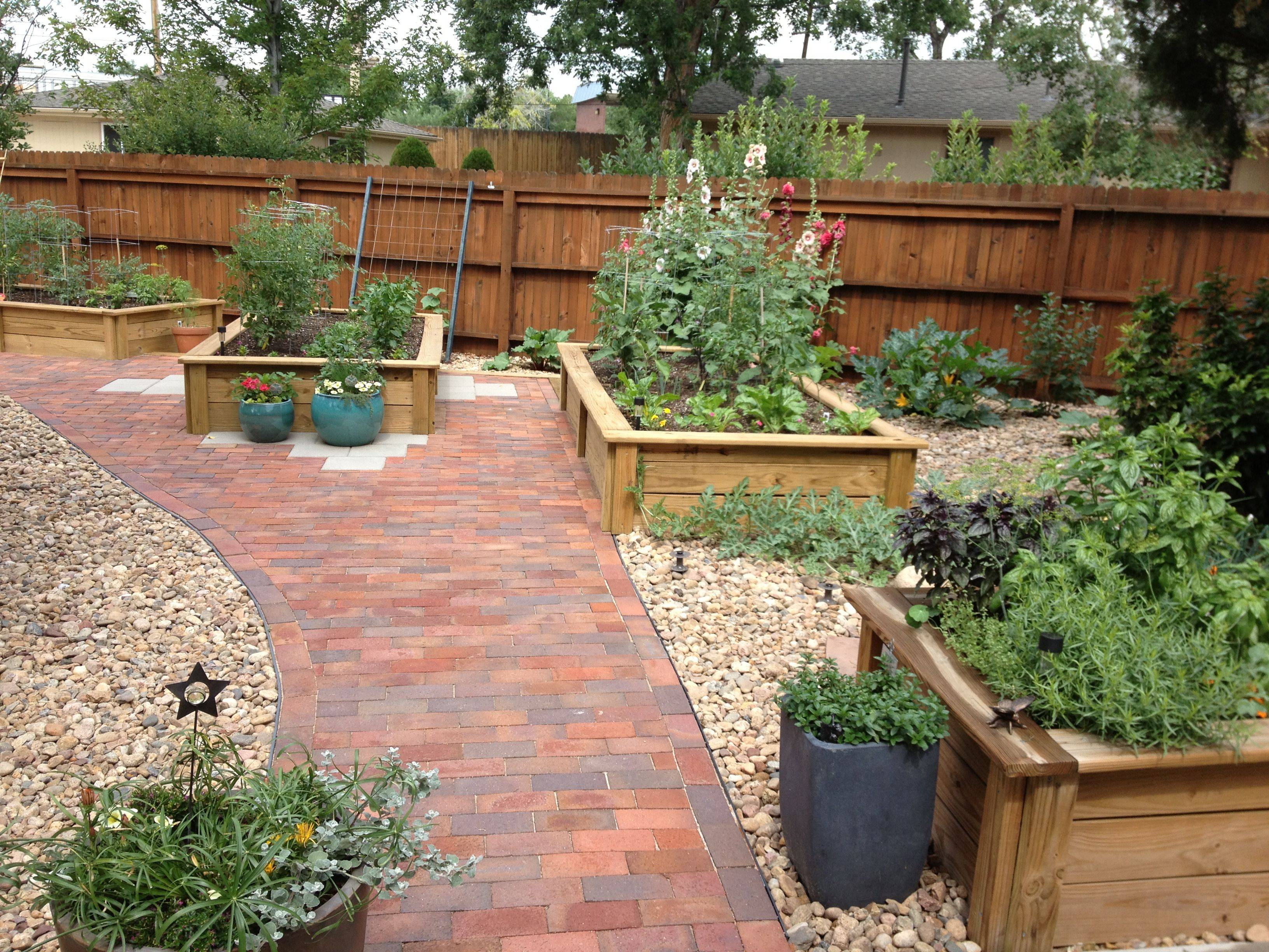 Small Vegetable Garden Ideas Ireland Brick Raised Beds Decorating Zen