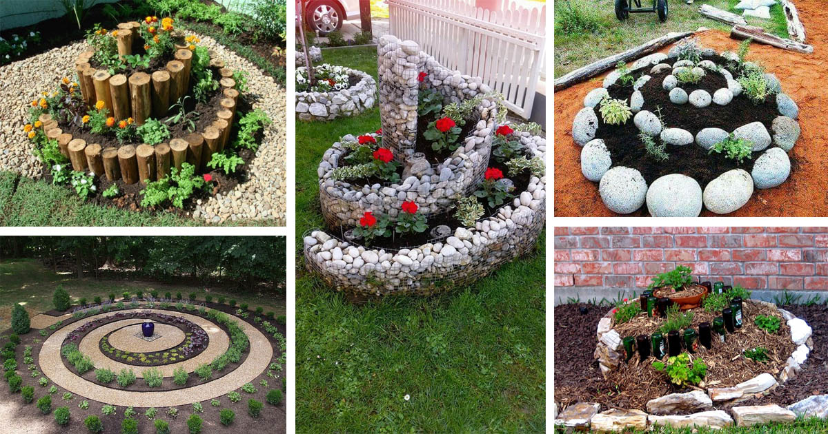 Public Gardens Herb Spiral