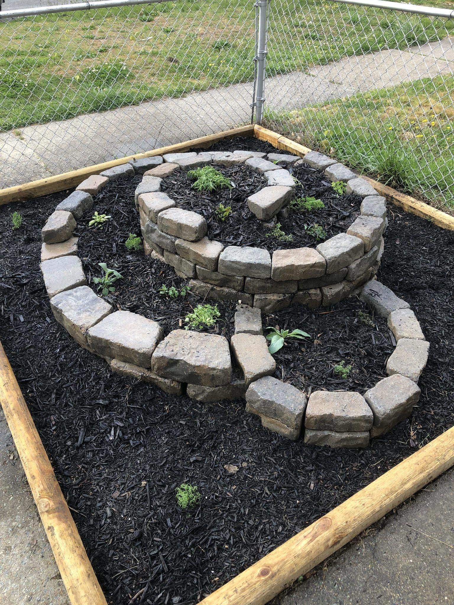 Landscaping Spiral Garden